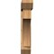 Ekena Millwork Westlake Slat Smooth Bracket w/ Offset Brace, Western Red Cedar, 7 1/2"W x 38"D x 38"H BKT0806X38X38WTL06SWR - alternate 4